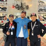 Tomoya Nagase Instagram - #バーバー #社長 #雄策くん #俺 #スマイル #以上 @yoshimura_japan_official @yoshimuracycling @yoshimura_rd