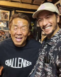 Tomoya Nagase Instagram - #長州さん #俺 #リベラ #スマイル #以上