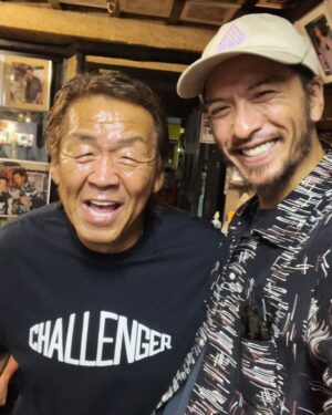 Tomoya Nagase Instagram - #長州さん
#俺
#リベラ 
#スマイル
#以上