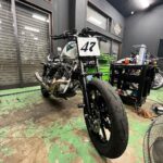 Tomoya Nagase Instagram - @avcc_info @yoshimura_japan_official @joyridespeedshop @rough_motorcycle_garage @challenger_brigade #challengerracing #harleydavidson #panhead #47