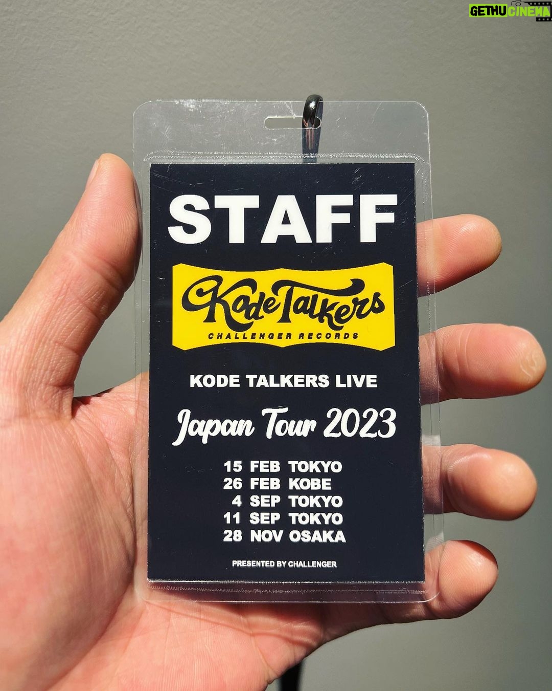 Tomoya Nagase Instagram - @kodetalkers_official #ライブ #最高 #思い出 #ありがとう #明日 #筑波 #サーキット #いってきます #よろしくどーぞ #以上