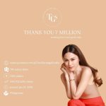 Toni Gonzaga Instagram - Thank you for your love and support... Grateful for all of you, 7M! #TGS #ToniTalks #ToniGonzaga