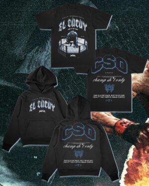 Tony Ferguson Instagram - Champ sh*t only. A collaboration long in the making. A fighter that lives, breathes and defines what it means to be Full Violence. CSO 🇺🇸🏆🇲🇽

Tony ‘El Cucuy’ Ferguson x Full Violence is now live!

Sales close 1/16 | Link in Bio | FullViolence.com