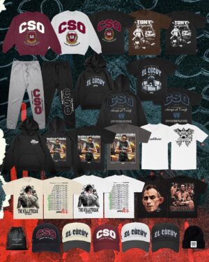 Tony Ferguson Instagram - Champ sh*t only. A collaboration long in the making. A fighter that lives, breathes and defines what it means to be Full Violence. CSO 🇺🇸🏆🇲🇽

Tony ‘El Cucuy’ Ferguson x Full Violence is now live!

Sales close 1/16 | Link in Bio | FullViolence.com