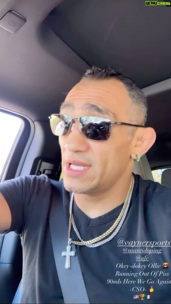 Tony Ferguson Instagram - “Steroid🧪Tested Twice In Two✌️🕶️Days,.. What The Phuck?!” No👎Worries All Naturally🥇Ripped💯Baby !!! LickIt, DrinkIt & Test It Twice Muddah🧪Fuckas!!! Keep Watching My Page Bish’ @usantidoping 🤪 Go Test McNuggets🐓Now- Champ ⚔️🕶️ -CSO- 🇺🇸🏆🇲🇽 # MotivatedToMakeMoarRipplez📈Letssssss Gooooo!!! Also,… I don’t always drink☕️coffee but when I do… JavaJavaJavaJavaJavaJavaJava!!!! 😝🤌 # Woolly🎶BULLY
