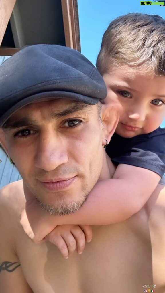 Tony Ferguson Instagram - “Daddy Loves You My Blue Eyed Baby💙Boy” Everything We Do We Do For Ewe🐑You Boys 🥇We Love You Forever Plus A Day Times Infiite ✨ & Back Again, Gettin’ Big Quick Kid, Love You My Mini🦹🏼‍♂️Me- Dad 🦹‍♂️ -Team El Cucuy- Remember To # UnplugGoOutside -Champ 🌱 -CSO-🇺🇸🏆🇲🇽