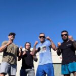 Tony Ferguson Instagram - “Thanks🤝Boys” What A Wednesday 📚 Tomorrow Will Be Just As Rad 🚲💨🍃 Fuck Yeah Ladies & Gentlemen 🎶 -Team El🦹‍♂️Cucuy- Bitches (Not All Are Pictured) -Champ 🦹‍♂️ -CSO- 🇺🇸🏆🇲🇽 # UFC🔥296 # HashTagEwe🐑AreIt # Comin’AfterPaddy🧁Cakes ✍️💨🍃 Knucklemus🐶Minimus AKA “The Hairy One” W/ The Assist 💪😎👍