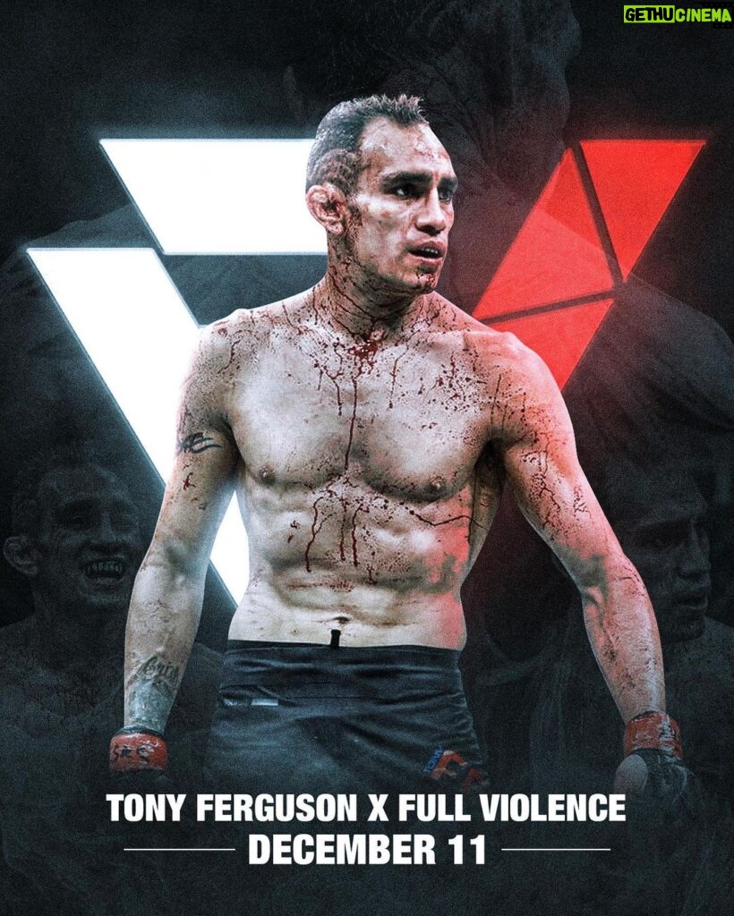 Tony Ferguson Instagram - It’s Tony time b******!! TONY EL CUCUY FERGUSON x Full Violence dropping 12.11 @ 10am pst.