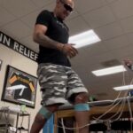 Tony Ferguson Instagram - “Making🧠Waves” Everyone Always Asks How The ARPWave Feels When🔌Plugged In,… Well, To Many It Hertz⚡️ But That’s Not To😵‍💫Shocking- Champ ⚔️🕶️ -CSO- 🇺🇸🏆🇲🇽 # ZzzzztZzzzzt ⚡️ Always Exciting To Be In The House Of Payne 🪖 # *mack* 🤦‍♂️ # LearningToDance🕺Again 🎶 Moar PT 🤝 Behind The Scenes 🎥