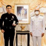 Tony Jaa Instagram - Congrats to my LAPD brother P12 for recently receiving most honorable service medal/ribbon award from the King of Thailand 🙏👏