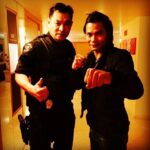 Tony Jaa Instagram - Congrats to my LAPD brother P12 for recently receiving most honorable service medal/ribbon award from the King of Thailand 🙏👏