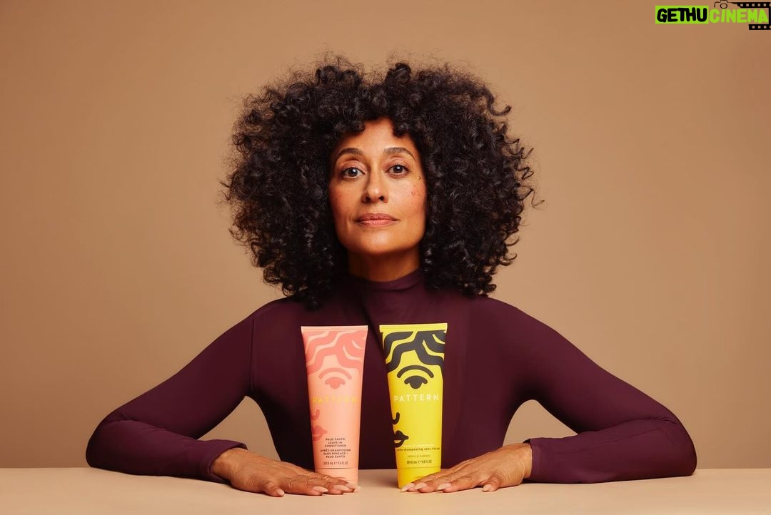 Tracee Ellis Ross Instagram - By popular demand➰〰️➿THE PALO SANTO ENSEMBLE ! Same formulas, Palo Santo scent! Now available exclusively on PATTERNBEAUTY.COM ➰note the ballet leg kick for the Styling Cream —it smells that good👃