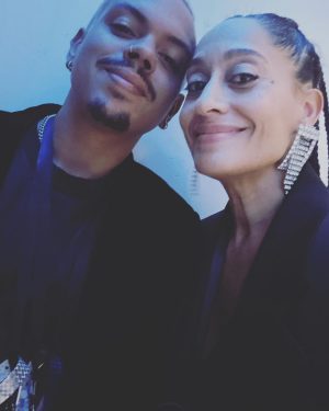 Tracee Ellis Ross Instagram - What a MOMENT! Thank you to everyone who made this happen. I have deep gratitude for you all and to those few special players (you know who you are) just wow and thank you! I played camera lady and supportive giggling daughter. @realevanross and mom I love you so much !!!