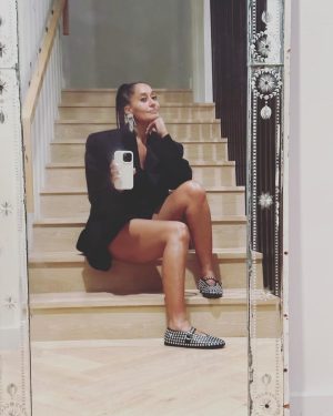 Tracee Ellis Ross Instagram - What a MOMENT! Thank you to everyone who made this happen. I have deep gratitude for you all and to those few special players (you know who you are) just wow and thank you! I played camera lady and supportive giggling daughter. @realevanross and mom I love you so much !!!