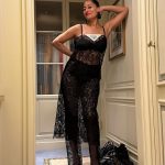 Tracee Ellis Ross Instagram – The PURE JOY I get from playing in my closet and putting together a look!
I bought these @ysl lace pants a while ago. Never wore em. Couldn’t figure em out. Then I bought this @prada lace dress and the stars aligned. Paired with my #bottega pumps, @araksofficial bra & panty, old Prada earrings and old SL tux jacket and my gawd …I felt like a dream. Thank you Paris for giving this look a chic back drop. It’s so good y’all might see this one again. Paris,France
