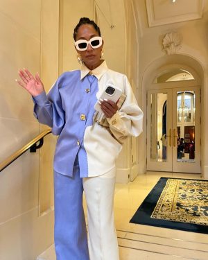 Tracee Ellis Ross Instagram - NIGHT & DAY @schiaparelli