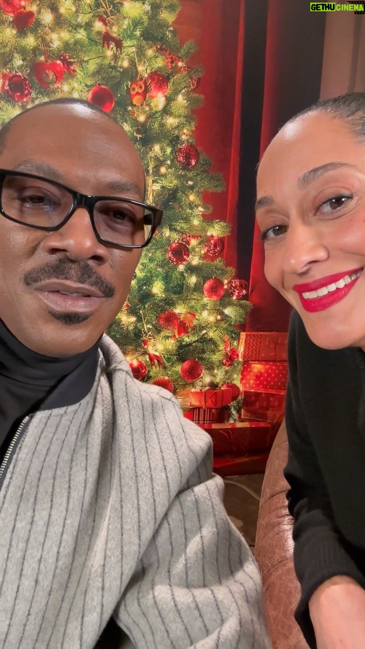 Tracee Ellis Ross Instagram - #CandyCaneLaneMovie is now streaming on @primevideo! Go watch it with your family β¦ or else π€ππ
πΏπ Link in bio!
