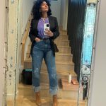 Tracee Ellis Ross Instagram – LEVI’S vintage 701’s day & night