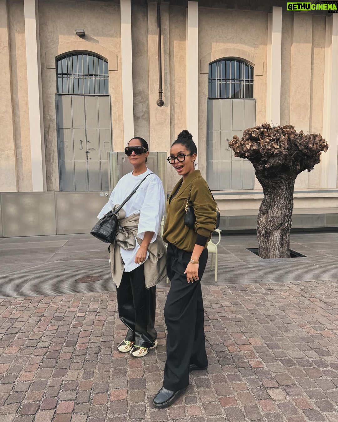 Tracee Ellis Ross Instagram - thank you @prada Milan, Italy