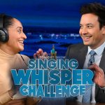 Tracee Ellis Ross Instagram – Singing Whisper Challenge w/ @traceeellisross! #FallonTonight The Tonight Show Starring Jimmy Fallon