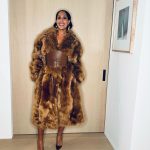 Tracee Ellis Ross Instagram – I reached into my Rich Auntie Bag for @15percentpledge Gala and let me tell you something: wearing this glorious faux fur as a dress while going through “the change” was a bold choice 🥵🤣More to come about last night. It was really moving and fun and important all in one. Thank you @emmagrede @aurorajames for all that you are doing and for naming me a trailblazer. 

Thank you @naivashaintl @miayang_mua for this beautiful glam and @karlawelchstylist for being the best fashion play partner! Gosh do we have fun!
