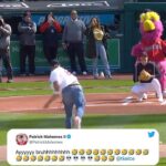 Travis Kelce Instagram - @killatrav may need to get some extra throwing work in with @patrickmahomes this offseason 😂 (via @ballysportscle)