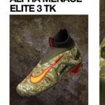 Travis Kelce Instagram – The Alpha Menace Elite 3 TK is a salute to the troops! 🫡 The digital camo is a callout to the armed forces he reveres, while the hits of red and gold represent the kingdom @killatrav calls home! 🏠

Head to Nike.com to shop the latest @killatrav creation!