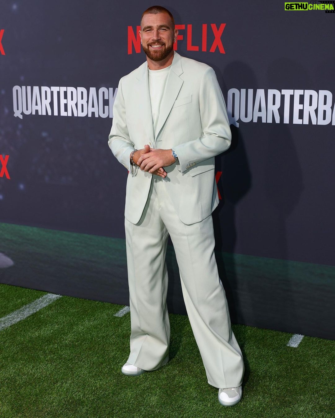 Travis Kelce Instagram - Once a QB always a QB!!