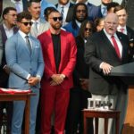 Travis Kelce Instagram - What an honor!! 🇺🇸 #chiefskingdom
