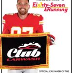 Travis Kelce Instagram - Shoutout to @theclubcarwash for the support of all the good we are doing in the community!