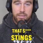 Travis Kelce Instagram - @killatrav spoke candidly with @jason.kelce about how he felt after the Chiefs loss and the excuse train was nowhere to be found 👀 Watch the full episode and check out our new merch that both just dropped today! Link in bio!
