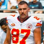 Travis Kelce Instagram – In the heat of it all 🔥😤