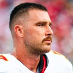 Travis Kelce Instagram – In the heat of it all 🔥😤