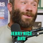 Travis Kelce Instagram - Don’t let @jerryrice see this 😅 @bwwings