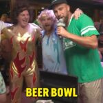 Travis Kelce Instagram - The New Heights Beer Bowl is officially LIVE 🔥 You won’t wanna miss our most chaotic episode yet! Link in bio for the premiere!