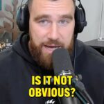Travis Kelce Instagram - No one’s talked about the obvious reason Travis sat out last week 😂 NEW EPISODE OUT NOW! Link in bio @experian