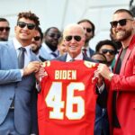 Travis Kelce Instagram - What an honor!! 🇺🇸 #chiefskingdom
