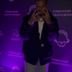 Trevor Jackson Instagram - #TrevorJackson flicking it up as he shares music from his new EP #HeadsUp 🔥 Will y’all be listening⁉️ 📸: @shirju Los Angeles, California