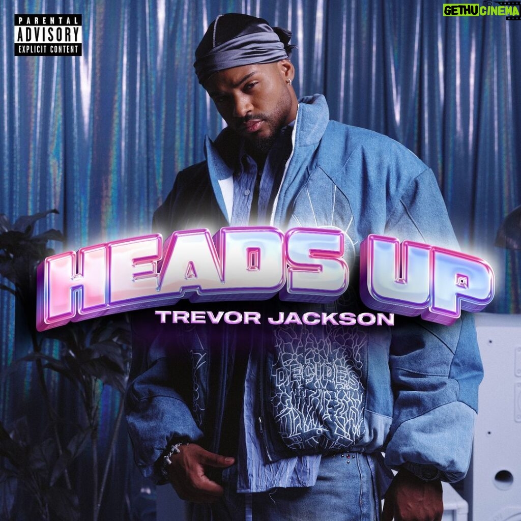 Trevor Jackson Instagram - Go listen for the tea… #itscomplicated 🤷🏾‍♂️ “HEADS UP” OUT NOW , where the links are.