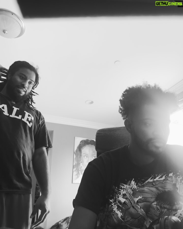 Trevor Jackson Instagram - 🫡 Blade knows. Pops knows. IYKYK.