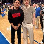 Trevor Noah Instagram - Always good catching up with @Jackharlow! Can’t wait to check out his new movie, White Men Can’t Jump. P.S. This is not paid promotion. But, Jack did promise to take me to the Kentucky Derby next year. So technically, that is a bribe! #IllBeWearingPink