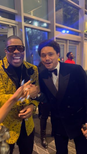 Trevor Noah Instagram - Flipmode is the greatest!!! 🔥 #grammys