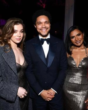 Trevor Noah Instagram - Great night with great company! @VanityFair Oscar Party! @Gucci Styled by: @JasonBolden 📸: @GettyEntertainment #VFOscars #VanityFairOscarParty