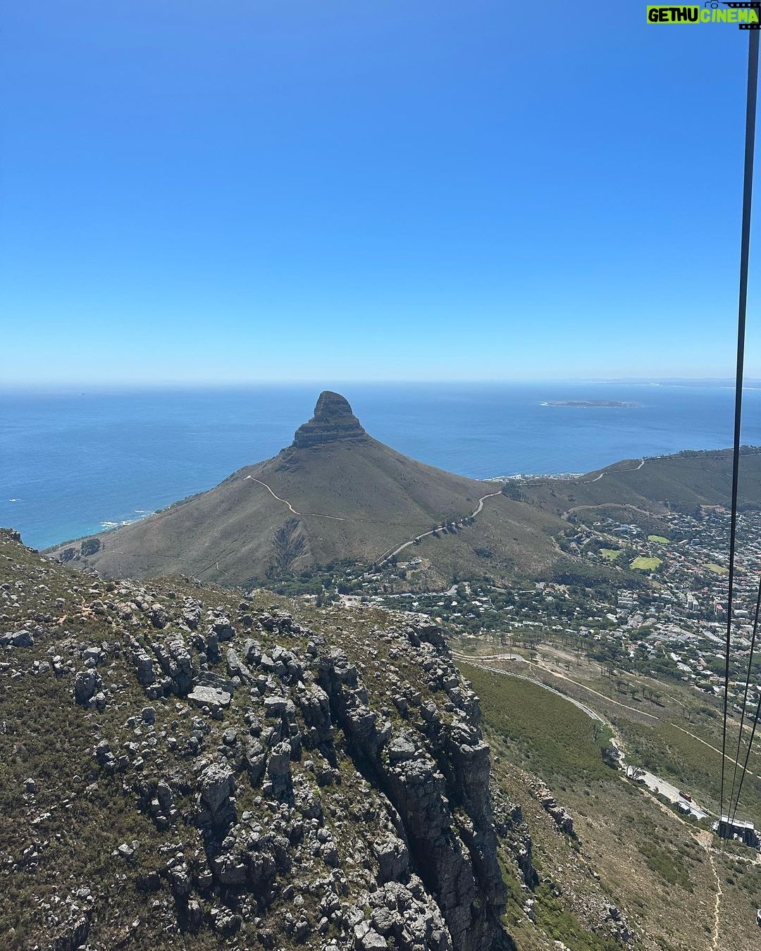 Trevor Noah Instagram - Every time I think I remember how beautiful Cape Town is, I visit again and I’m constantly left in awe. Easily one of the best cities to visit in the world for everything from wine to walks to cycling and surfing. What a joy❤️ #stunning #travel #southafrica #capetown Table Mountain Cape Town Western Cape South Africa