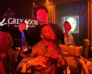 Trevor Noah Instagram - Few nights in my life will live in my memory like the night I had the pleasure and honour of introducing my friend, my fellow comedian and absolute super star, @kevinhart4real on stage in my home country South Africa. 

The crowd was electric, Kevin killed it, and we spent the night celebrating with his tequila. (Which is actually really smooth and delicious. Not an ad, Kevin didn’t want to pay me 😄)