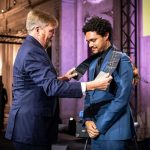 Trevor Noah Instagram - Thank you for the warm welcome Netherlands! 🇳🇱 It was truly an honour to be awarded the 2023 Erasmus Prize!! 🙏🏽 Special thanks to the Praemium Erasmianum Foundation, His Majesty the King Willem-Alexander, & The Royal Family. Humberto Tan, for the delightful conversation and lastly, everyone that attended last night in Amsterdam!! 🙏🏽 Royal Palace, Amsterdam