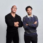 Trevor Noah Instagram – Today is the day! The premiere episode of my new podcast ‘What Now?’ with my ridiculously good-looking first guest… Dwayne @TheRock Johnson! (His words, not mine. But… I guess also my words now too, as I’m not about to argue with The Rock) Just watch the episode! … or else! (Again, his words) 😬😬😬 Link in bio! 🙌🏾