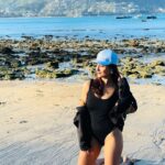 Tridha Choudhury Instagram - The dress code read - Your most authentic self 🩵 - #misstriouslyyours #therapywithtridha #travelwithtridha #beachdays #beachwear #beachdress