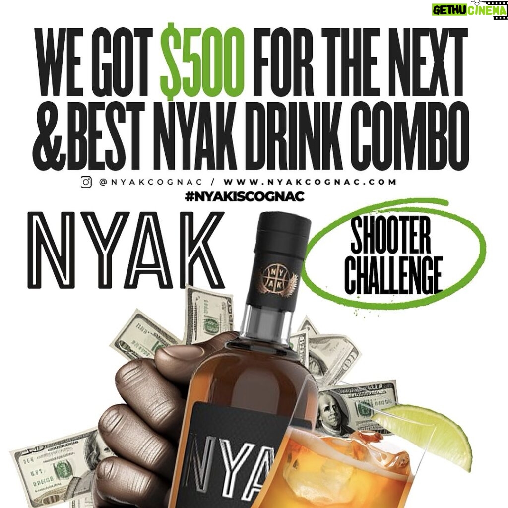 Trina Instagram - Where the #Bartenders at… We got $500 on Monday for your best drink combo! Post, Dm us whatever $500 for the best one! Tag @trinarockstarr bc she paying 😅 #NYAK @nyakcognac