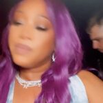 Trina Instagram - Miami nights 💜💫 #ReashaRoulette